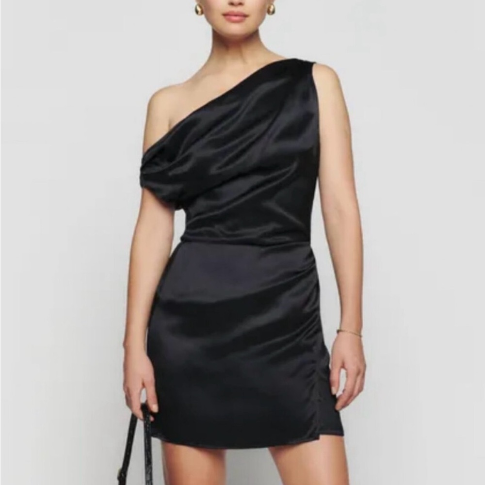 NWOT Reformation Alanis Silk Mini Dress 6